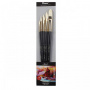 Набор кистей Щетина Pinax "Artists Classic Line" 5 шт овальные (№2, 4, 6, 8 и 10)