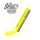 Пастель масляная мягкая круглая 10х70мм профессиональная Mungyo № 201 Лимонный Пастель масляная мягкая круглая 10х70мм профессиональная Mungyo № 201 Лимонный
