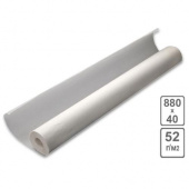 Калька чертежная прозрачная под карандаш м.52 ф.880х40 /5/