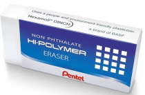 Ластик высокополимерный 74x32.5x13.5 мм Pentel Hi-Polymer "Extra Large" ZEH-20 