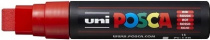 Маркер на водной основе UNI POSCA PC-17K, 15мм скошенный, №15 красный