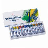 Набор темперных красок (ПВА) Мастер Класс 10 цв/46мл. картон