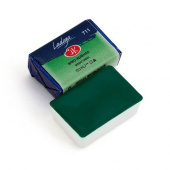 Акварель в кювете "ЛАДОГА" 2,5 мл Ярко-зеленая