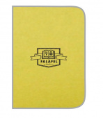 Блокнот А5S Green 138х200 мм., 40 листов кремовой бумаги 80 г/м2