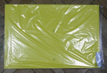 Картон плакатный 48*68см 400г/м (1лист)(уп.10л) лимон WEROLA