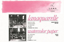 Альбом-склейка для акварели Lana "Lanaquarelle" 23х31 см 20 л 300 г., торшон, хлопок 100%