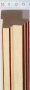 Багет пластиковый (1м. L-2,9м.) 4584-78T / F 3321-7-44 "Китай"