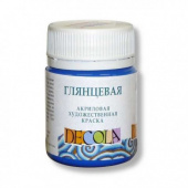 Акрил глянцевая Синяя Декола 50мл Акрил глянцевая Синяя Декола 50мл