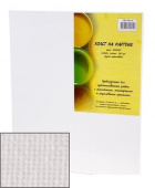 Холст гр. на картоне 35х45, хлопок 100%, плотн. 280г/м2