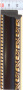 Багет пластиковый (1м. L-2,9м.) 179-3 L-2,9м "Китай"
