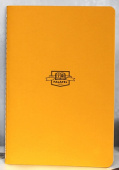 Скетчбук FALAFEL YELLOW 80г/кв.м 148х210мм 40л кремовая бумага