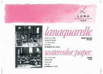 Бумага для акварели Lana "Lanaquarele" Torchon 56х76 см 640 г., хлопок 100%