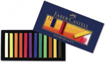 Набор пастель мягкая Faber-Castell "CREATIVE STUDIO" "GOFA" 12 цв., в манжетке, карт.кор. Набор пастель мягкая Faber-Castell "CREATIVE STUDIO" "GOFA" 12 цв., в манжетке, карт.кор.