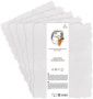 Бумага для акварели Лилия Холдинг 56х76 см 400 г, белая, хлопок 100% (1 лист), (Пачка 5 листов)