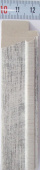Багет пластиковый (1м. L-2,9м.) 3312-04012T "Китай" F T.2522-6-56