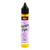 Краска для создания жемчужин "Perlen-Pen", Желтый, 25мл. "Viva Decor"