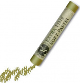 Пастель сухая мягкая круглая 10х70мм проф-ная MUNGYO Extra fine soft №577 оливковый зеленый3