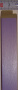 Багет пластиковый (1м. L-2,9) К. 182-VIOLET Фиолетовый L 2.9м "Ю.Корея"