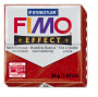 Пластика "Fimo effect", брус 56гр.Глиттер Красный