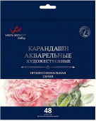 Набор акварельных карандашей заточенный 48 цв. "VISTA-ARTISTA" "Gallery" VGWP-48