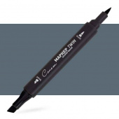 Маркер спиртовой Сонет Twin Brush, Холодный серый II 7