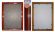 Рама 09 х 13 см. БС 223 со стеклом, багет деревянный "Малайзия", "4 пальца"