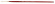 Кисть синтетика круглая, ручка короткая ORO ROSSO N 00