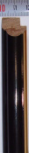 Багет деревянный (1м.) APR SG 1021 BLG лак чёрный "Малайзия"