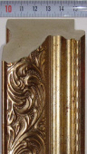 Багет пластиковый (1м. L-2,9м.) BR HA3-Silver-1 "Ю.Корея"