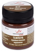 Краска темпера художественная акриловая 40 мл "VISTA-ARTISTA" VATP-40 817 марс коричневый тёмный