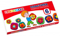 Пластика "Чудо-Цветик" 6 цв