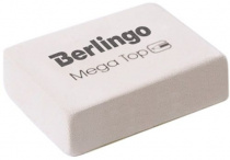 Ластик Berlingo "Mega Top", прямоугольный, натуральный каучук, 32*18*8мм