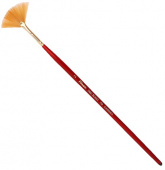 Кисть синтетика веерная, ручка короткая ORO ROSSO N 2 Кисть синтетика веерная, ручка короткая ORO ROSSO N 2