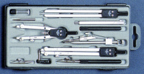 Готовальня TECNICA, 11 предметов
