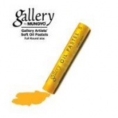 Пастель масляная мягкая круглая 10х70мм профессиональная Mungyo № 204 Золотисто-жёлтый