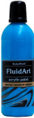 Краска декоративная, жидкий акрил Fluid Art "KolerPark" 80 мл., голубой КР.302