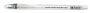 Ручка гелевая Белая 0,8мм Пастель CROWN Корея