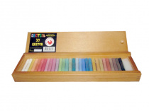 Пастель 30 цв. дерев. ящик "Подольск Арт-Центр"