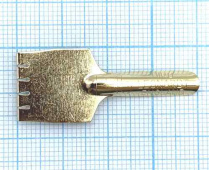 Перо плакатное, толщина линии 15мм позолоченное Manuscript Poster №15