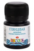 Акрил глянцевый Декола банка 20мл. цв.№ 810 Черная Акрил глянцевый Декола банка 20мл. цв.№ 810 Черная