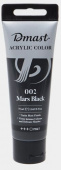 Краска акриловая Dmast туба 75 мл Черный марс