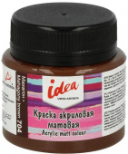 Краска акриловая "VISTA-ARTISTA" idea для декора матовая IMA-50 50 мл 704 Махагон (Mahagony brown) Краска акриловая "VISTA-ARTISTA" idea для декора матовая IMA-50 50 мл 704 Махагон (Mahagony brown)