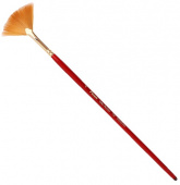Кисть синтетика веерная, ручка короткая ORO ROSSO N 4