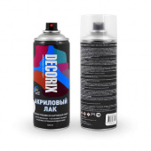 Лак аэрозольный DECORIX, 520 мл, бесцветный глянцевый