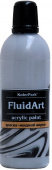 Краска декоративная, жидкий акрил Fluid Art "KolerPark" 800 мл., серый КР.303