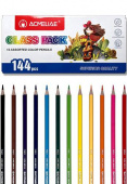 Набор цветных карандашей  ACMELIAE CLASS PACK 144 штуки / 12 цветов для большой семьи и школы