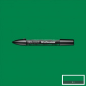 Маркер Brushmarker двухсторонний на спирт.основе цв.G756 Зеленый сочный Winsor&Newton