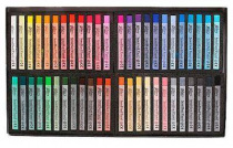 Набор пастели сухой полутвердой квад.48 цв 8х8х80мм проф-ная Mungyo Gallery Semi Hard карт.коробка