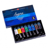 Набор акриловых красок "Ладога" (8х18мл)