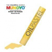 Пастель масляная круглая 10х70мм профессиональная Mungyo № 504 бледный оранжевый